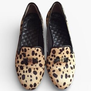 Tory Burch Leopard Print Flats